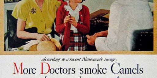 Los doctores recomiendan fumar Camel
