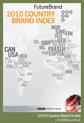 Futurebrand BBC 2010 Country brand index