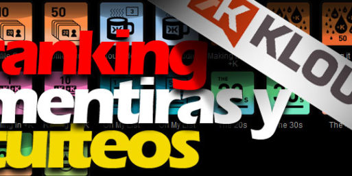 ranking, mentiras y tuiteos de Klout