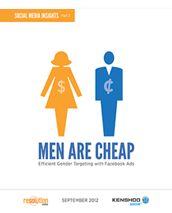 Men are cheap
