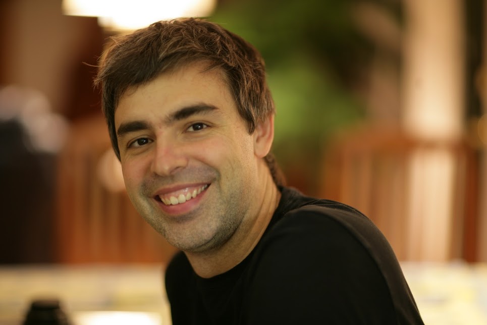 Larry Page en su perfil de Google Plus