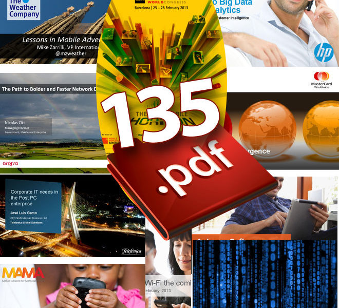 Las 135 presentaciones del Mobile World Congress 2013 a las que no pudiste asistir