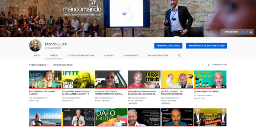 Youtube y los seguidores conseguidos ¿objetivo logrado?